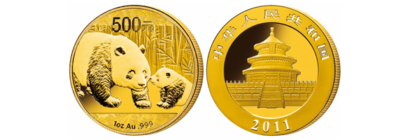 China Panda Gold Münzen Ankauf